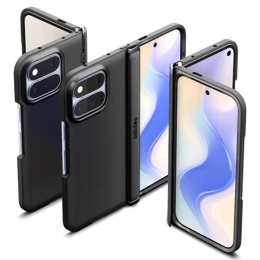  Google Pixel 11 Pro Fold fekete Spigen Slim Armor Pro MagSafe védőtok - 10