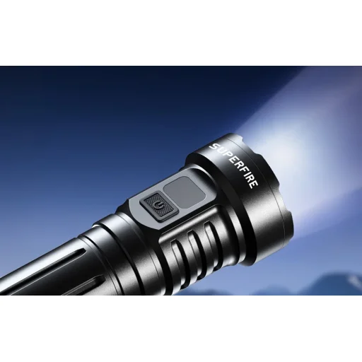 Superfire L24 USB-C baterka, čierna - 7