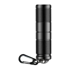 Superfire EF02 USB-C nabíjateľné LED vreckové svietidlo, čierne