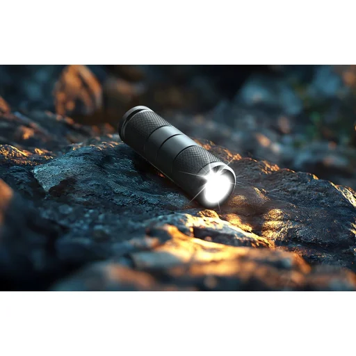 Superfire EF02 USB-C nabíjateľné LED vreckové svietidlo, čierne - 3
