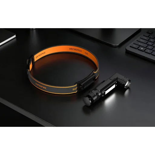 Superfire G19 LED svietidlo, čierne - 6