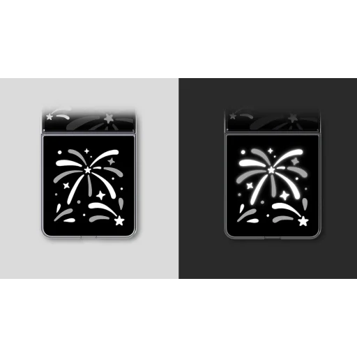 Samsung Galaxy Z Flip 8 GP-FFF776CUB puzdro FlipSuit Fireworks - 3