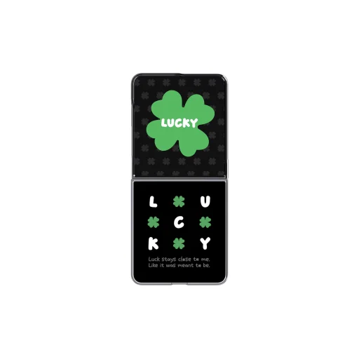 Samsung Galaxy Z Flip 8 FlipSuit Lucky Clover puzdro - 1