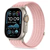 Apple Watch 8 / 9 / 10 / 11 / SE / Ultra (44 / 45 / 46 / 49 mm) svetloružový Tech-Protect Nylon Sport nylonový remienok thumbnail