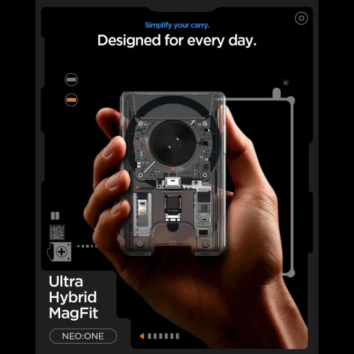 Spigen Ultra Hybrid Wallet MagSafe Neo One mágneses kártyatartó - 6