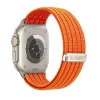 Oranžový nylonový športový remienok Tech-Protect na suchý zips pre Apple Watch thumbnail