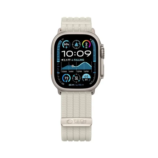 Apple Watch 8 / 9 / 10 / 11 / SE / Ultra 44 / 45 / 46 / 49 mm hviezdny svit Tech-Protect Nylon Sport remienok - 3
