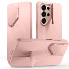 Samsung Galaxy S26 Ultra ružové pancierové puzdro Tech-Protect Kevlar Aura MagSafe