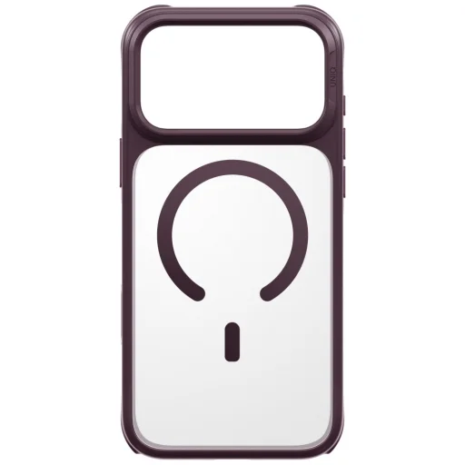 iPhone 18 Pro Max / 17 Pro Max burgundské UNIQ Veren Magclick Charging puzdro - 5