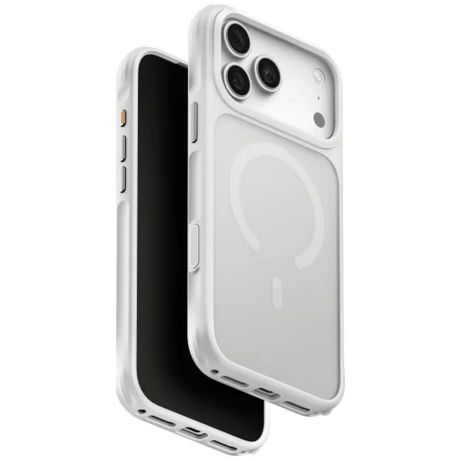 iPhone 18 Pro Max a 17 Pro Max kriedovo biele puzdro UNIQ Veren Magclick Charging - 1