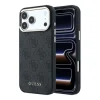  Apple iPhone 18 Pro Max fekete Guess poliuretán műbőr 4G arany keretes MagSafe tok thumbnail