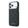  Apple iPhone 18 Pro Max fekete Guess poliuretán műbőr 4G arany keretes MagSafe tok thumbnail