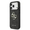  iPhone 18 Pro szürke Guess PU 4G Metal Logo tok thumbnail