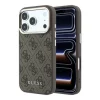  iPhone 18 Pro barna Guess 4G arany keretes MagSafe műbőr tok thumbnail
