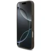  iPhone 18 Pro barna Guess PU 4G fém logós tok thumbnail