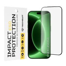  iPhone 18 Pro Black Techsuit ESD Glass üvegfólia