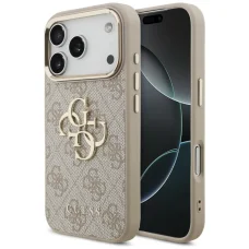  iPhone 18 Pro Max rózsaszín Guess Hardcase 4G Big Logo GUHCP18X4GMGPI tok