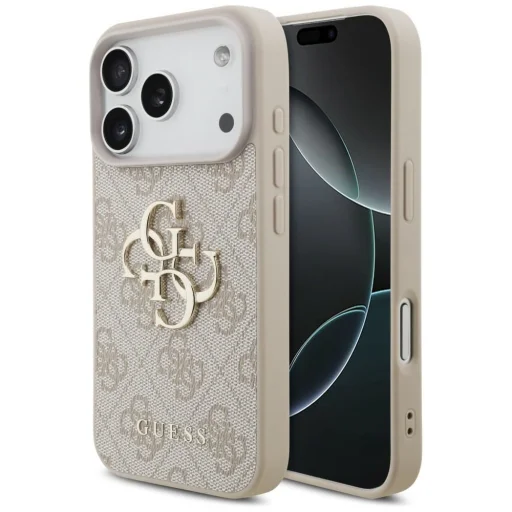  Apple iPhone 18 Pro Rózsaszín Guess Hardcase 4G Big Logo (GUHCP18L4GMGPI) tok - 1