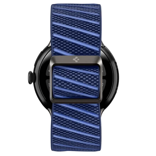 Google Pixel Watch 3 / Watch 4 / Watch 5 45 mm čučoriedkovo-tmavomodrý nylonový remienok Spigen Lite Fit X (AMP11813) - 3