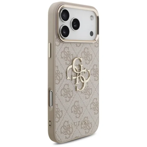 Apple iPhone 18 Pro Max ružové puzdro Guess Hardcase 4G Big Classic Logo GUHCP18X4GMGCPI - 4