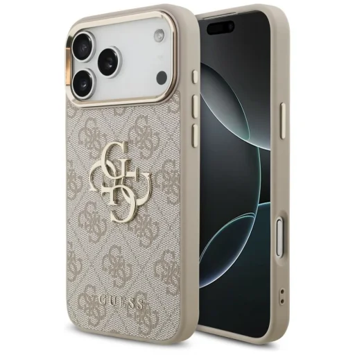 Apple iPhone 18 Pro Max ružové puzdro Guess Hardcase 4G Big Classic Logo GUHCP18X4GMGCPI - 1