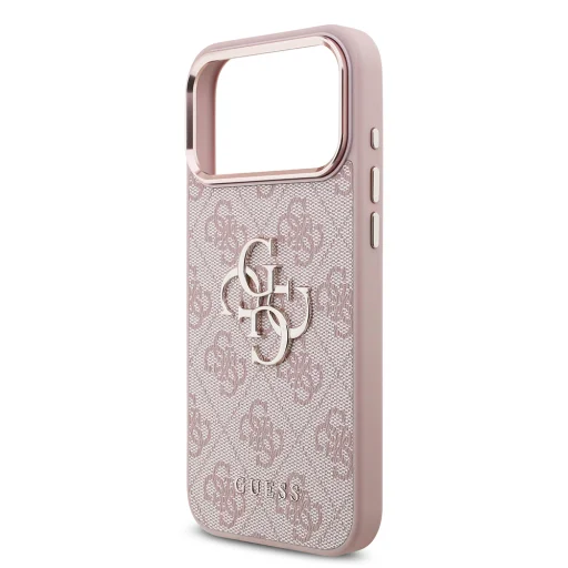 iPhone 18 Pro ružové puzdro Guess Hardcase 4G Big Classic Logo - 5