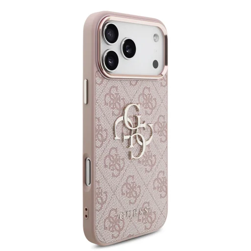  Apple iPhone 18 Pro Max rózsaszín Guess Hardcase 4G Big Classic Logo GUHCP18X4GMGCPI tok - 3