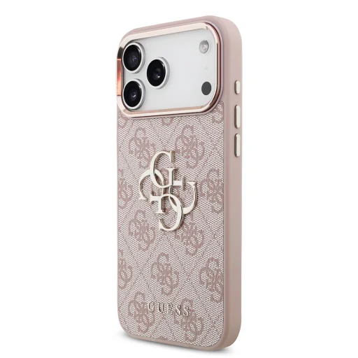  Apple iPhone 18 Pro Max rózsaszín Guess Hardcase 4G Big Classic Logo GUHCP18X4GMGCPI tok - 5