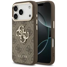  iPhone 18 Pro barna Guess Hardcase 4G Big Classic Logo tok (GUHCP18L4GMGCBR)