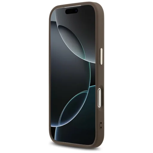  iPhone 18 Pro barna Guess Hardcase 4G Big Classic Logo tok (GUHCP18L4GMGCBR) - 4