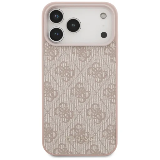  iPhone 18 Pro Max rózsaszín Guess Hardcase 4G Classic Logo GUHCP18XG4GFPI tok - 2