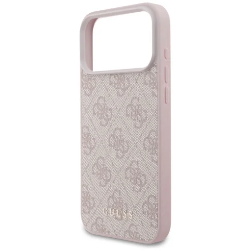  iPhone 18 Pro Max rózsaszín Guess Hardcase 4G Classic Logo GUHCP18XG4GFPI tok - 5