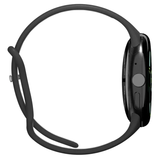 Google Pixel Watch 3 / Watch 4 / Watch 5 45 mm čierno-sezamový Spigen Nano Pop (AMP09491) silikónový remienok - 7