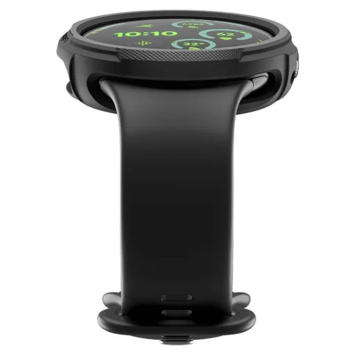 Google Pixel Watch 4 41mm / Watch 5 41mm matné čierne ochranné puzdro Spigen Liquid Air ACS09483 - 6