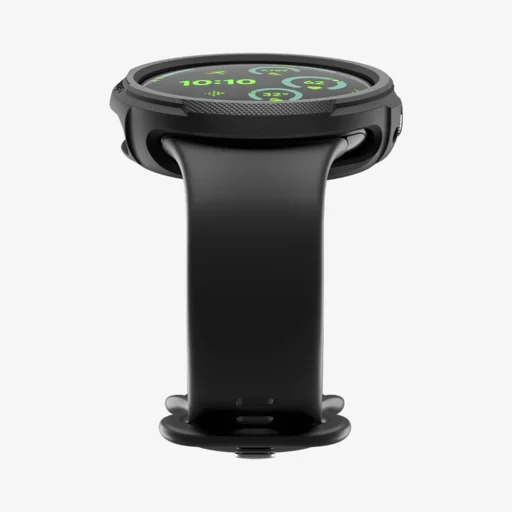 Google Pixel Watch 4/5 45 mm matné čierne Spigen Liquid Air ACS11222 TPU ochranné puzdro - 6