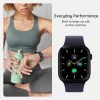  Google Pixel Watch 3 / Watch 4 / Watch 5 45 mm Spigen Nano Pop pánt – Áfonyakék tengerészkék thumbnail