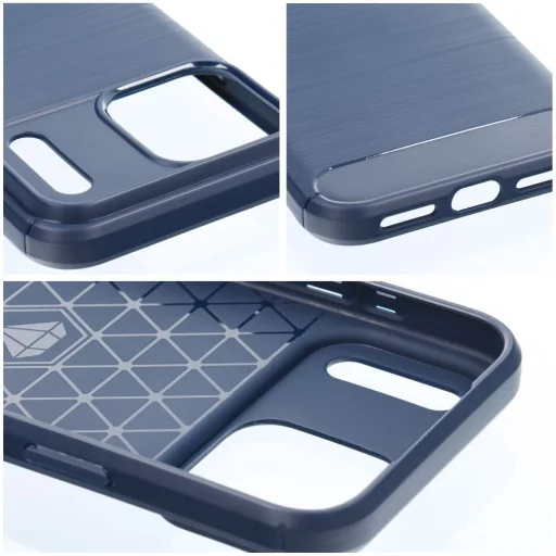 iPhone 17 Pro Max / 18 Pro Max modré puzdro Carbon 2.0 - 5
