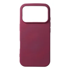 iPhone 17 Pro / 18 Pro tmavočerešňové silikónové puzdro