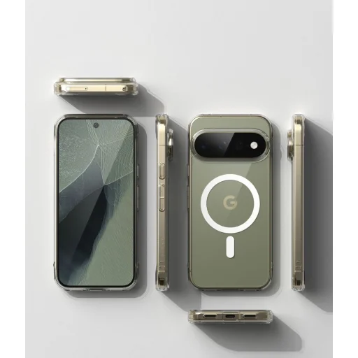  Google Pixel 11 Pro XL Átlátszó Ringke Fusion Magnetic MagSafe tok - 6