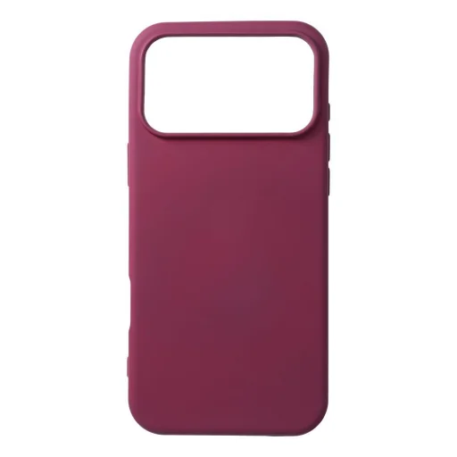 iPhone 17 Pro Max / 18 Pro Max tmavočerešňový silikónový kryt - 1