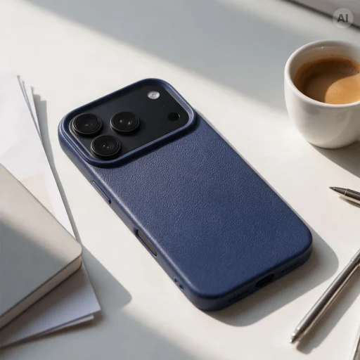 iPhone 17 Pro / 18 Pro tmavomodré puzdro Skin - 4