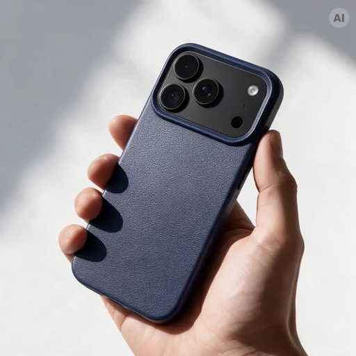 iPhone 17 Pro / 18 Pro tmavomodré puzdro Skin - 5