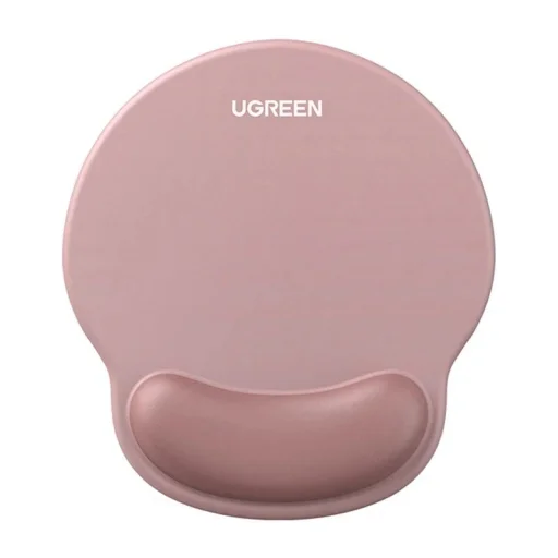 UGREEN LP668 podložka pod myš s opierkou zápästia, ružová - 1