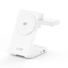 Tech-Protect A56 3 v 1 magnetická MagSafe bezdrôtová nabíjačka 25 W Qi2.2 biela thumbnail