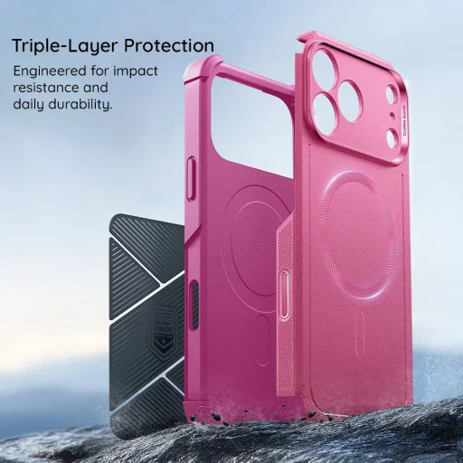 iPhone 18 Pro Max / iPhone 17 Pro Max svetlomodré puzdro ESR Cyber HaloLock - 9