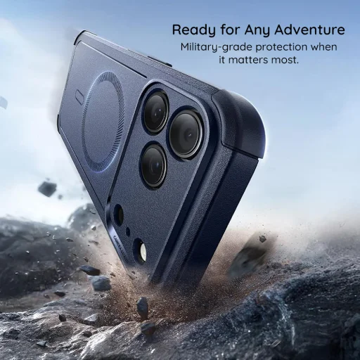 iPhone 18 Pro Max / iPhone 17 Pro Max svetlomodré puzdro ESR Cyber HaloLock - 10