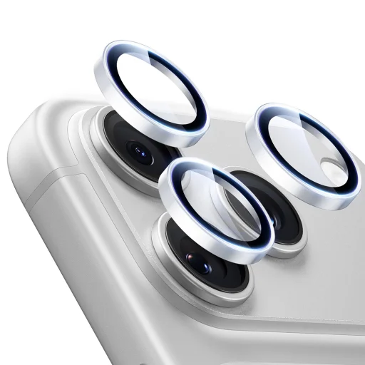 Apple iPhone 18 Pro / iPhone 18 Pro Max strieborné ESR Armorite ochranné sklo na kameru - 1