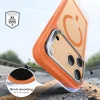 iPhone 18 Pro / iPhone 17 Pro matné oranžové puzdro ESR Classic Hybrid HaloLock Stash Stand thumbnail