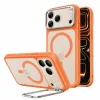 iPhone 18 Pro / iPhone 17 Pro matné oranžové puzdro ESR Classic Hybrid HaloLock Stash Stand thumbnail