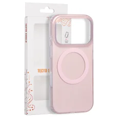 iPhone 17 Pro 6,3" / 18 Pro 6,3" ružové magnetické puzdro Tecto Shield Mistiq
